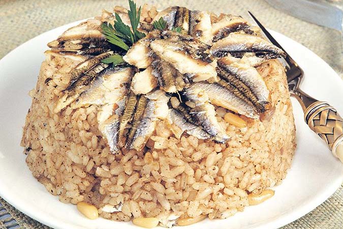 En Hizli Hamsili Pilav